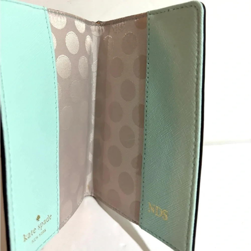 Kate Spade Light Green Travel Wallet